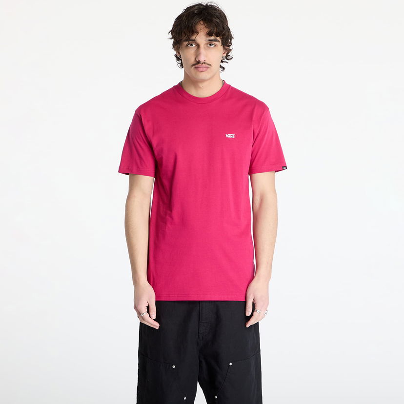 Majica Vans Vans Left Chest Logo T-Shirt Roza | VN0A3CZEC9L1