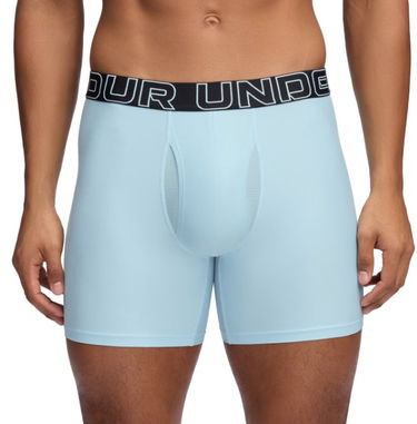 Boksarice Under Armour Under Armour Performance Tech 6in Boxer Briefs - 3 Pack Modra | 1383878-494, 1