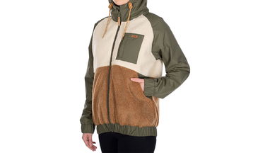 Jakna Irie Daily Arctikmix Hooded Mixed Material Fleece Jacket Večbarvna | 961D111-470, 3