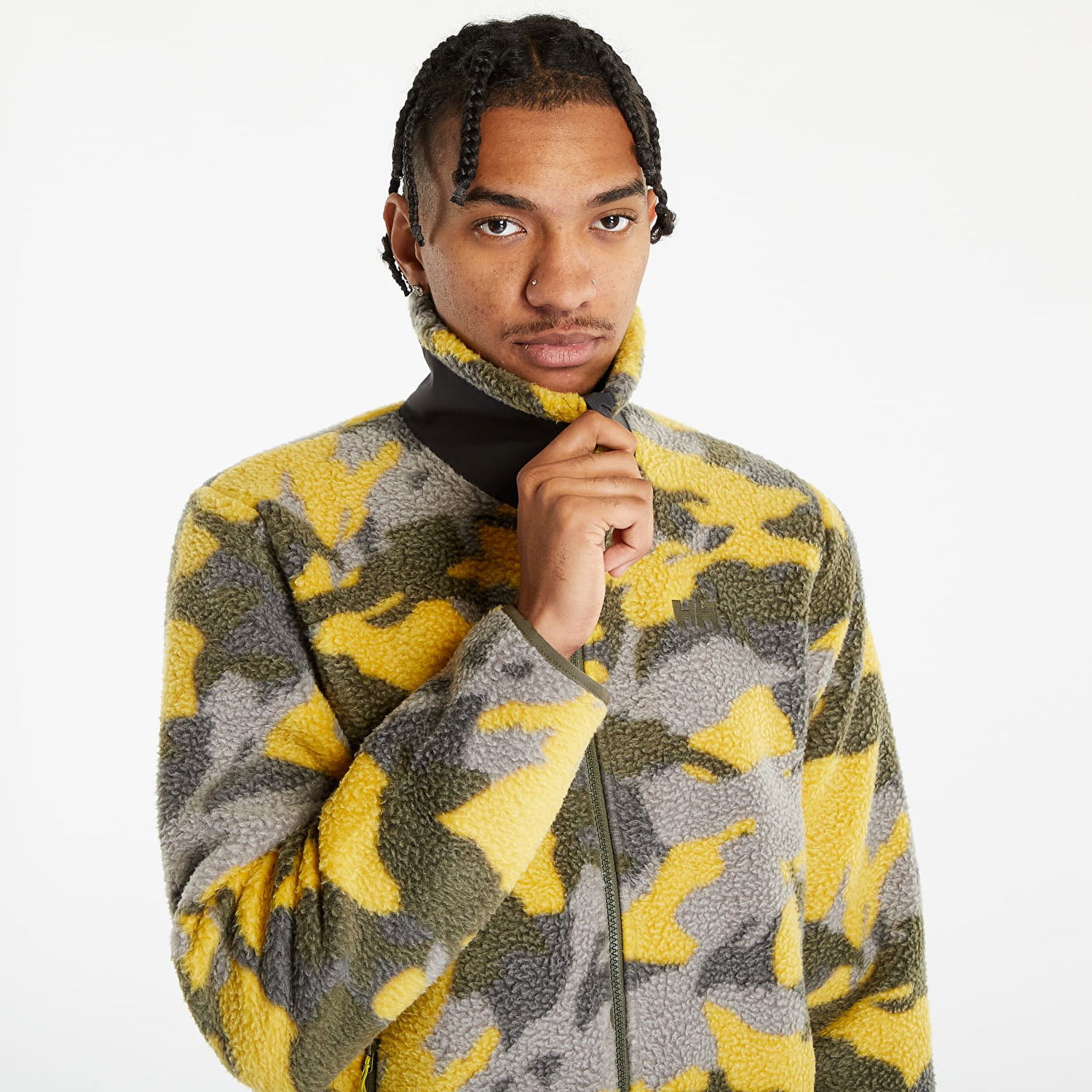 Jakna Helly Hansen Panorama Printed Pile Jacket Rumena | 49512-452, 1