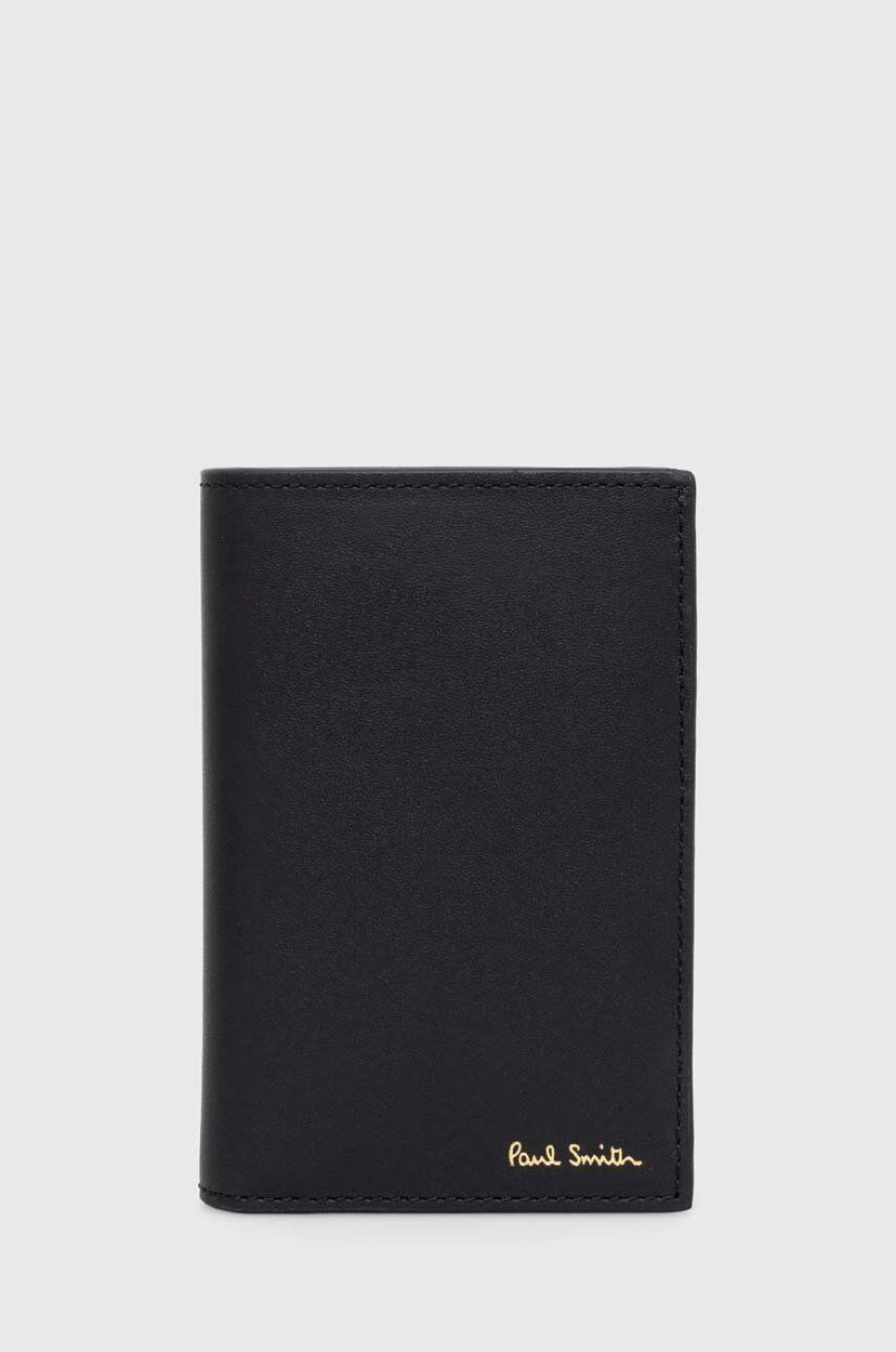 Denarnica Paul Smith Paul Smith Leather Wallet Črna | M1A.4774.BMULTI
