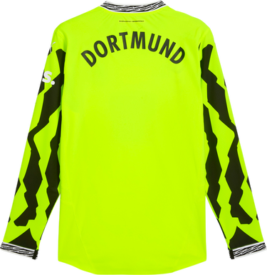 Dres Puma BVB Anniversary Authentic Long Sleeve Jersey Rumena | 776141-04, 1