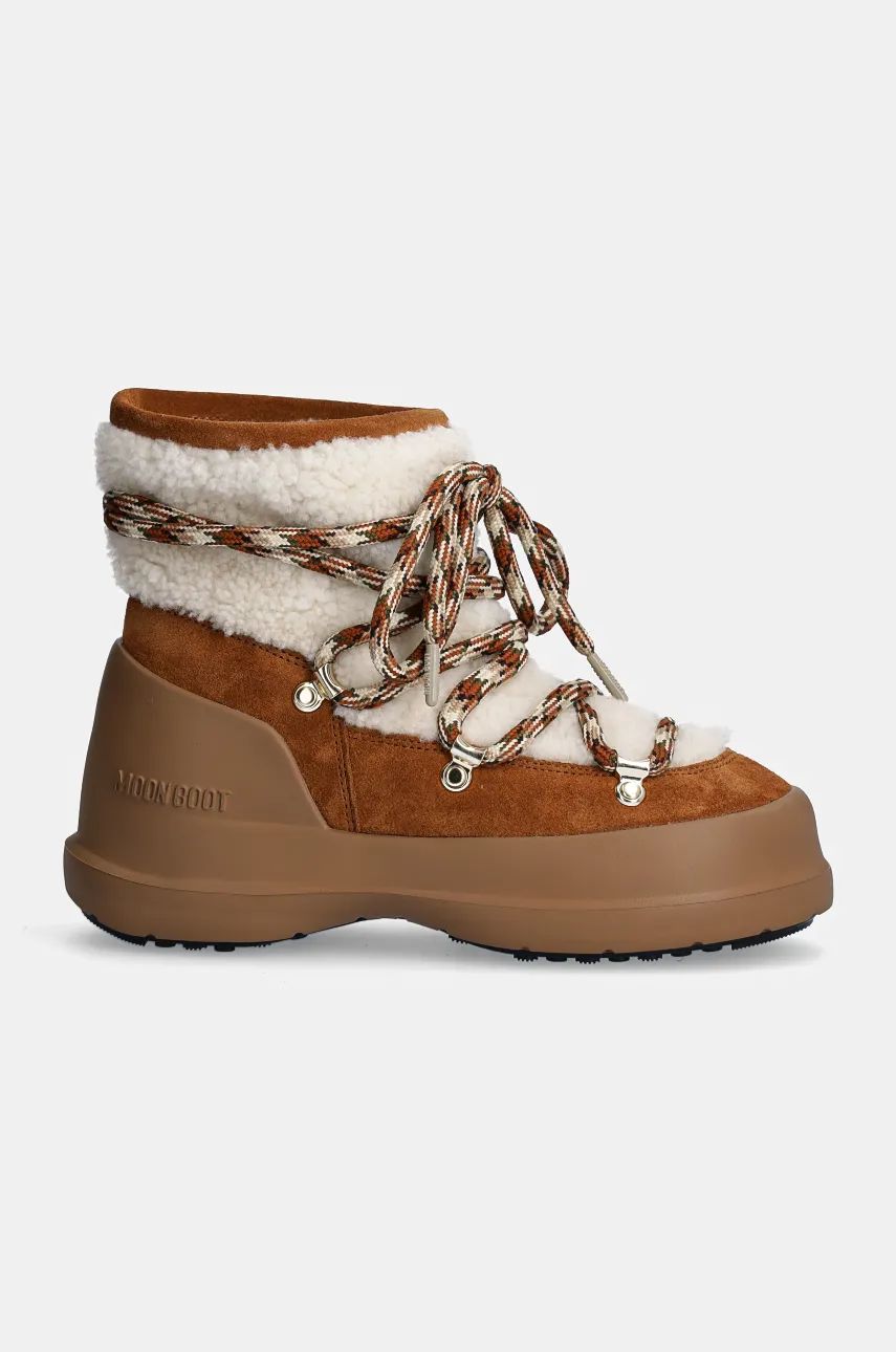 Superge in čevlji Moon Boot MB Luna Shearling Boots Rjava | 80D2480020.MA03, 1