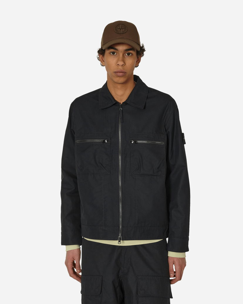 Pulover Stone Island Ghost Piece Overshirt Črna | 8015432F1 V0029
