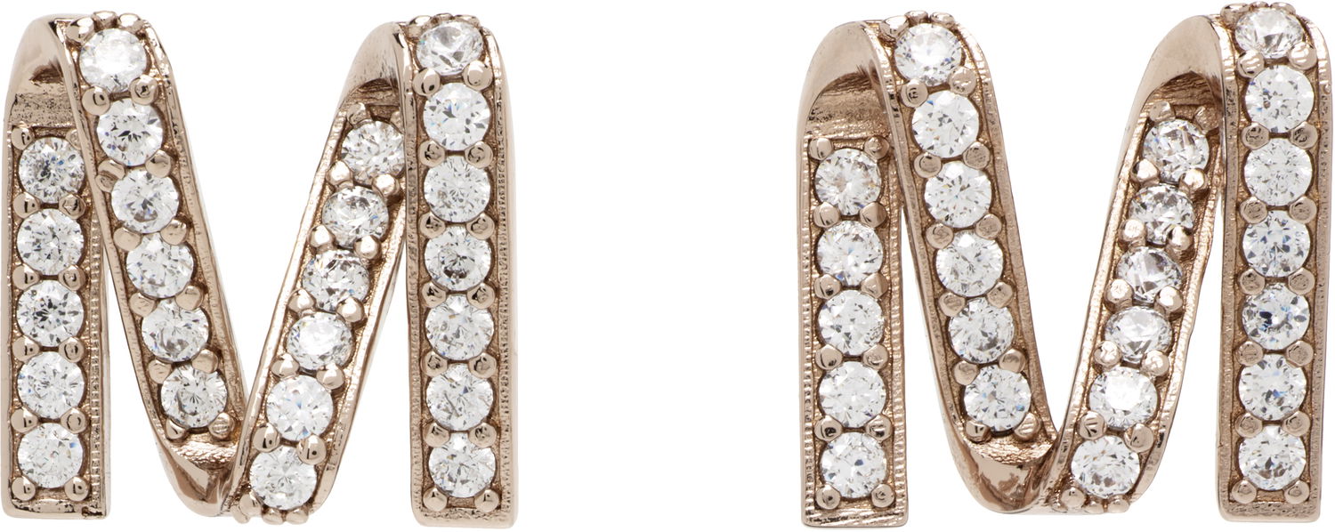 Uhani Max Mara Max Mara M Diamond Earrings Kovinski | 2524756091600, 0