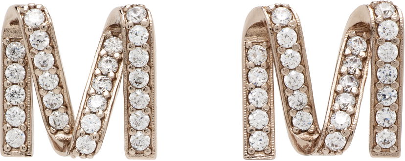 Uhani Max Mara Max Mara M Diamond Earrings Kovinski | 2524756091600