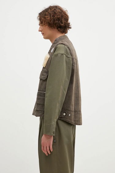 Telovnik KENZO Khaki Mutlipocket Vest Rjava | FE65VE0089GK, 1