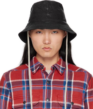 Klobuk Rick Owens Rick Owens DRKSHDW 'Hollywood' Gilligan Bucket Hat Črna | DA01E3479 SCF, 0