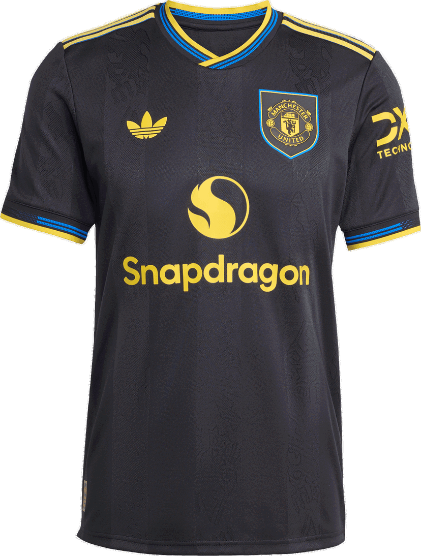 Dres adidas Originals Manchester United Authentic 3rd Jersey 2025/26 Črna | ji7419