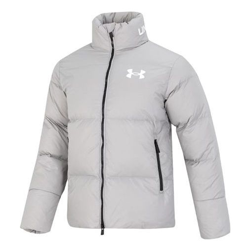 Puhovka Under Armour Logo Puffer Jacket Siva | 1375449-558