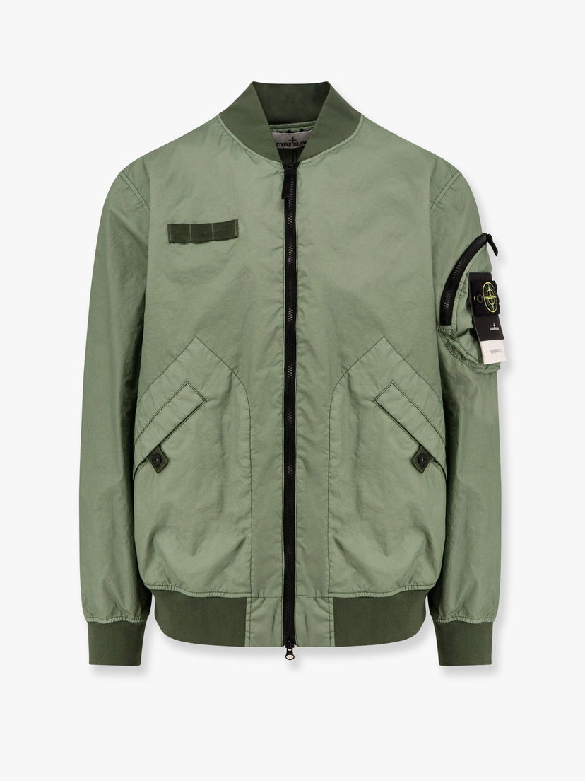 Bomber jakna Stone Island Bomber Jacket Stone Island Zelena | K1S154100004S0A21V0055