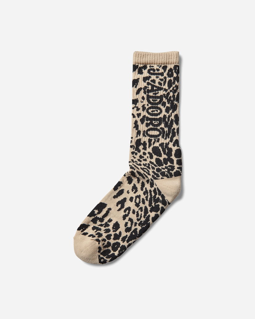 Nogavice Aries Aries Leopard Print Socks Bež | AR0004604 Beige
