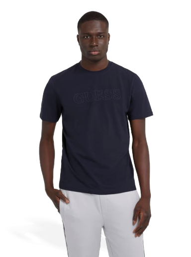 Majica GUESS Front Logo T-Shirt Mornarica | Z2YI11J1314