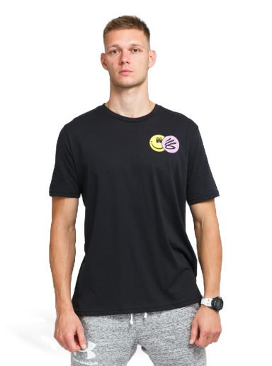 Majica Under Armour Curry Hoop Vibes Tee Črna | 1366617-001