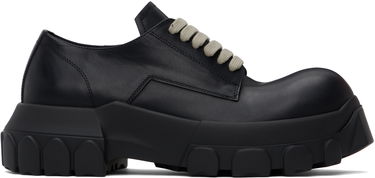 Superge in čevlji Rick Owens Rick Owens Hollywood Bozo Tractor Derbys Črna | RU01E5884 LGE, 0