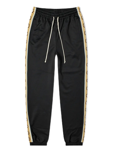 Trenirka Gucci Technical Jersey Taped Logo Track Pant Črna | 598858-XJBZ8-1082