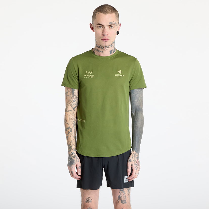 Majica Saysky SAYSKY Statement Combat T-Shirt Zelena | NMRSS31C313