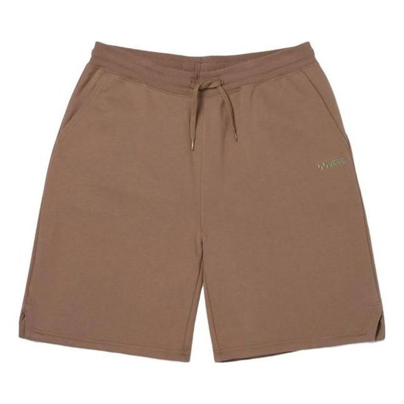 Kratke hlače Vans Logo Sweatshorts Rjava | VN000FRNCGM
