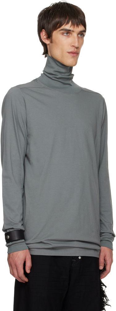 Pleteni pulover Rick Owens Rick Owens Concordians Surf Turtleneck Zelena | RU02E1286 JA, 4