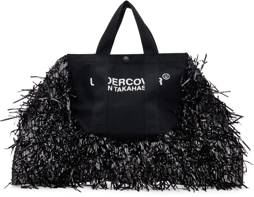 Tote bag UNDERCOVER Fringe Tote Bag Črna | UC2D1B12-2