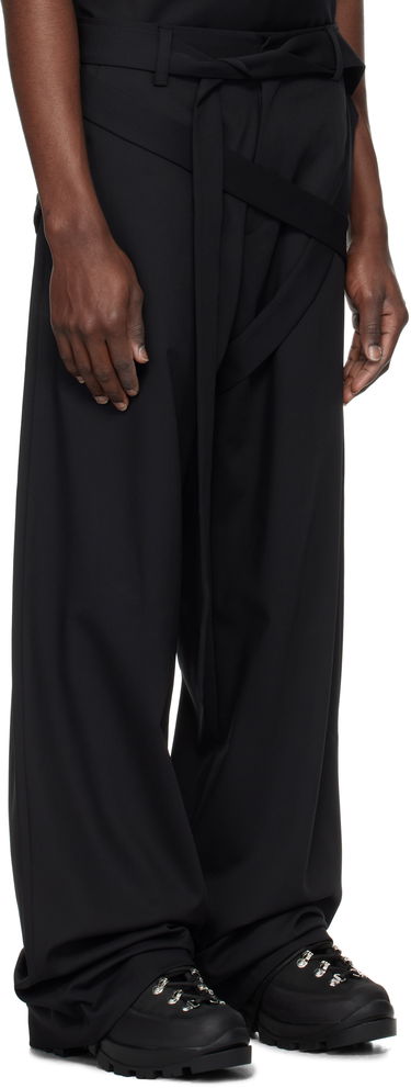 Hlače HELIOT EMIL Heliot Emil Aegis Tailored Trousers Črna | PRESS25_M_10_182_BLK01_CO, 1