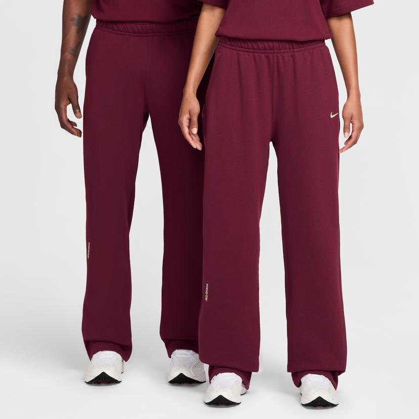 Trenirka Nike NOCTA Fleece CS Cuffless Pants Bordo | FZ4675-638