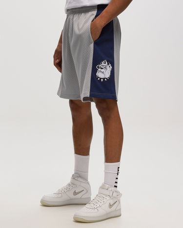 Kratke hlače Mitchell & Ness Mitchell & Ness Georgetown 1990 NCAA Team Shorts Siva | SMSH5364-GTW90PPPCHRM, 1