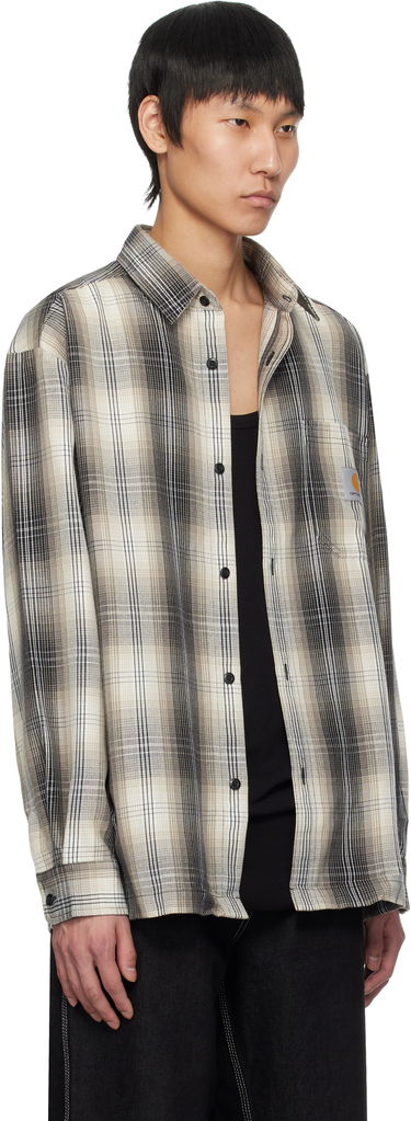 Srajce Carhartt WIP Work In Progress Blanton Check Shirt Modra | I034379, 4