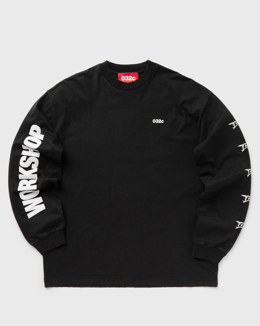 Majica 032C NERVE SHATTER BOXY LONGSLEEVE Črna | F24-URC-0251-050
