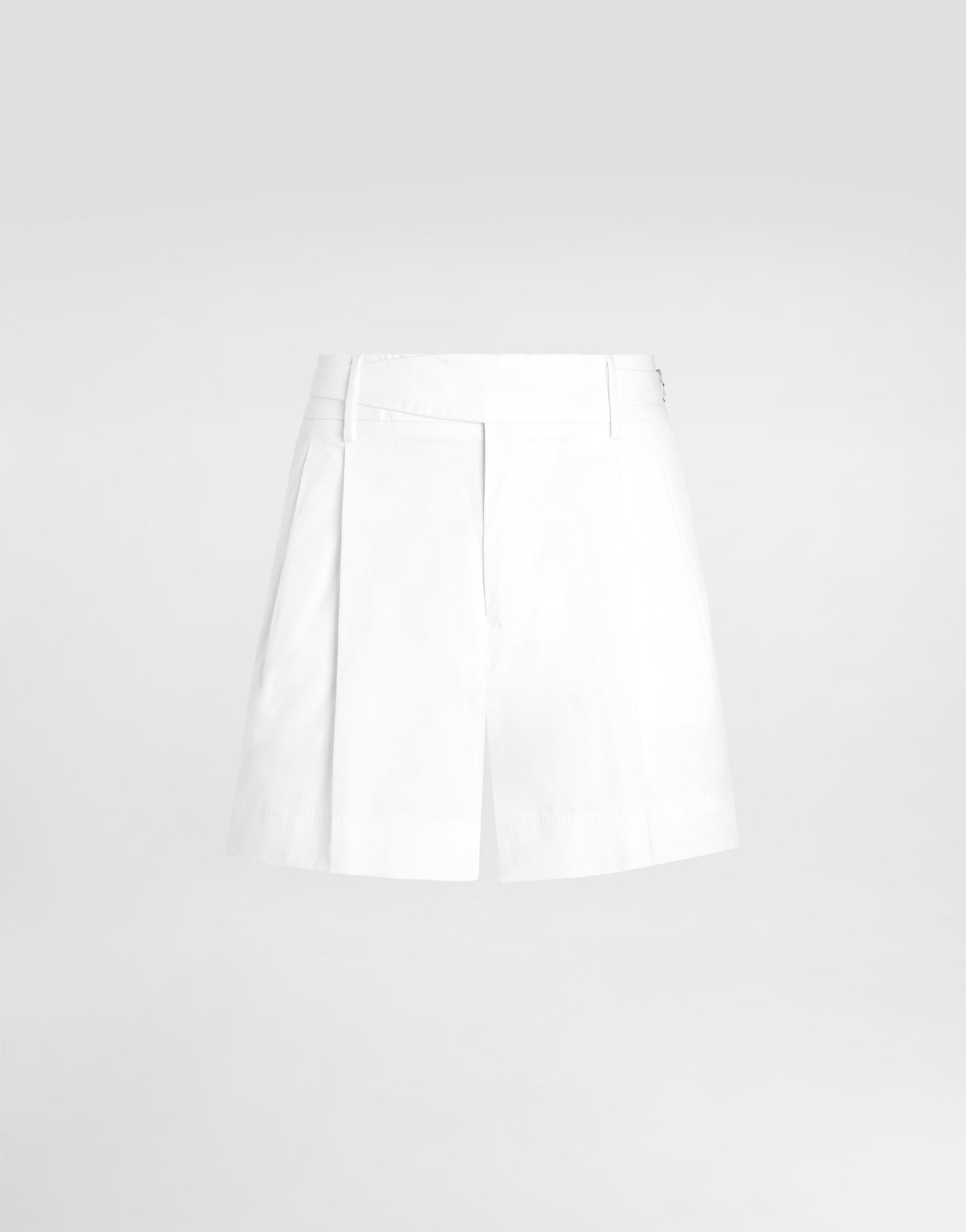 Kratke hlače Dolce & Gabbana Dolce & Gabbana Gabardine Shorts With Double Darts Bela | GP10WTFUFNVW0800, 0