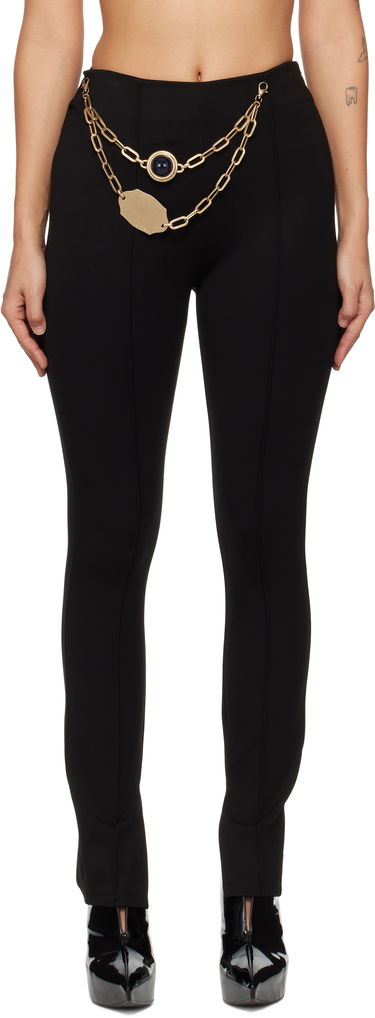 Pajkice Area AREA Chain Plate Belt Leggings Črna | FW24AWPA0035FA01, 0