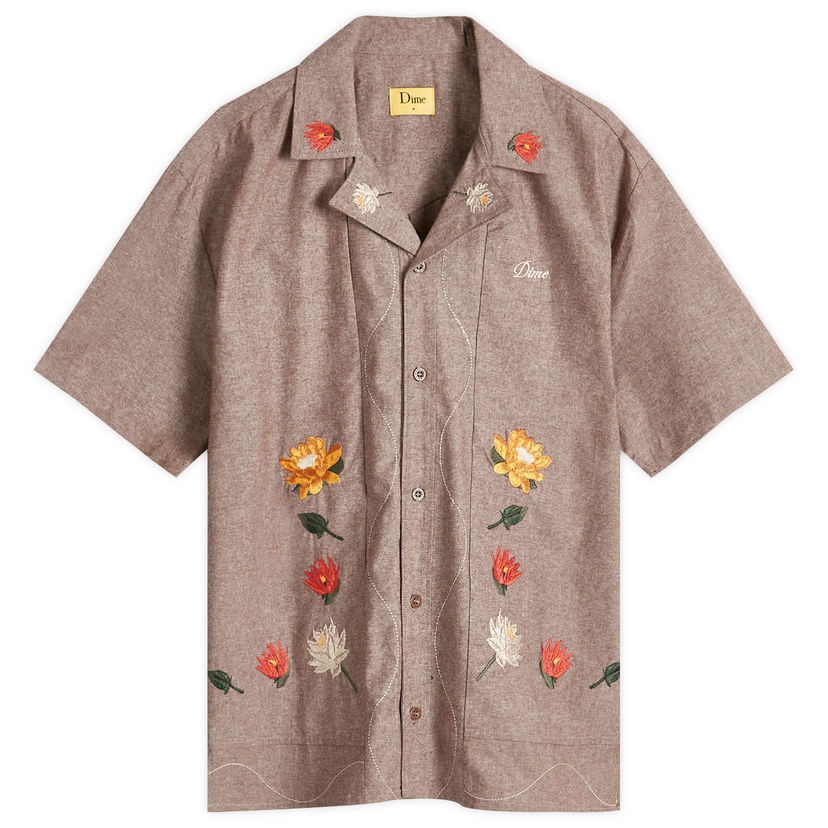 Srajce Dime Lotus Vacation Shirt Rjava | DIMESU2410BRW