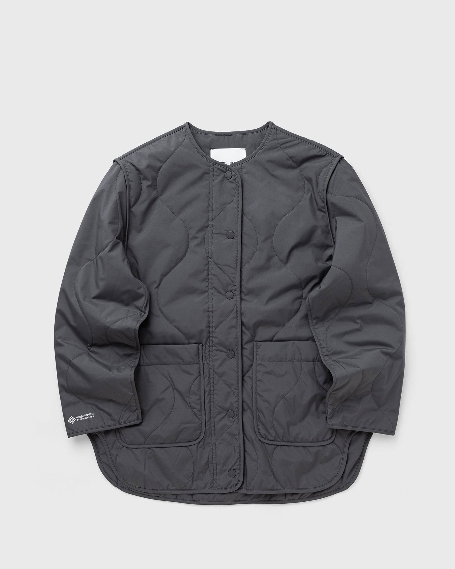 Vetrovka Samsoe Samsoe Samsøe & Samsøe Saya Windbreaker Jacket L Siva | F24200019-IRON-GATE, 0