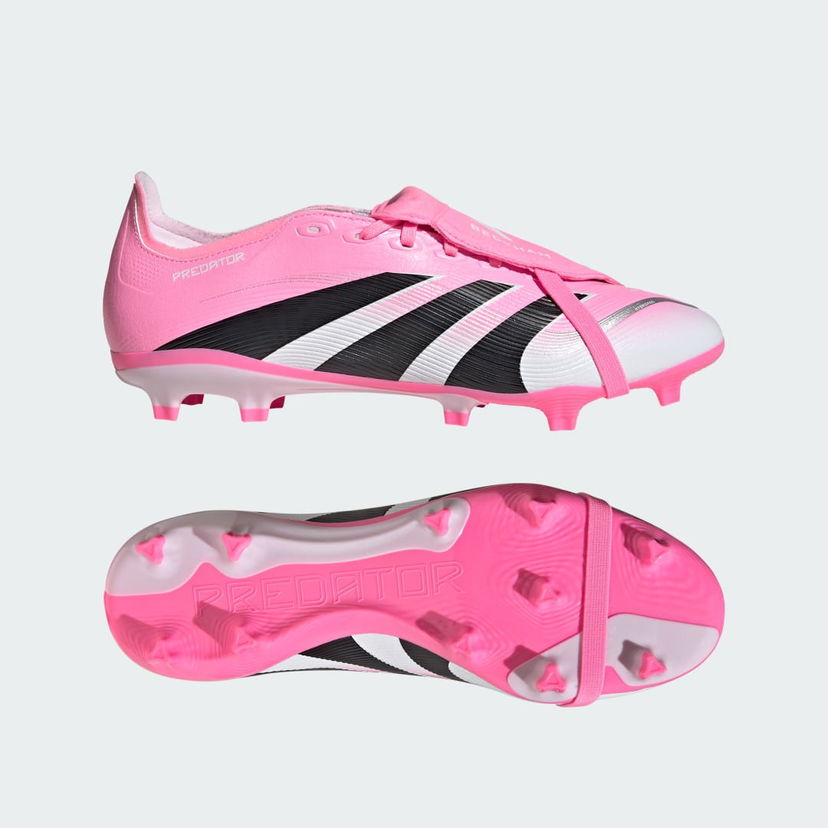 Superge in čevlji adidas Performance Predator League Fold-Over Tongue Firm Ground Roza | JI1113