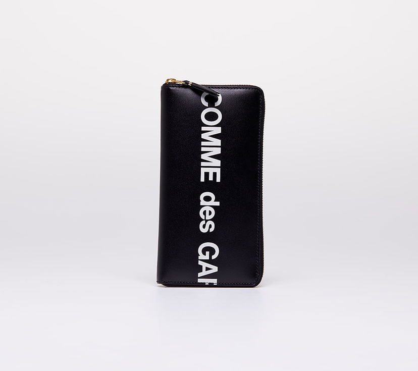 Denarnica Comme des Garçons Huge Logo Wallet Black Črna | SA0110HL black