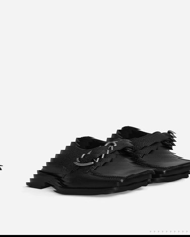 Superge in čevlji Martine Rose Square Toe Buckle Loafers Črna | 1055LP07001, 3