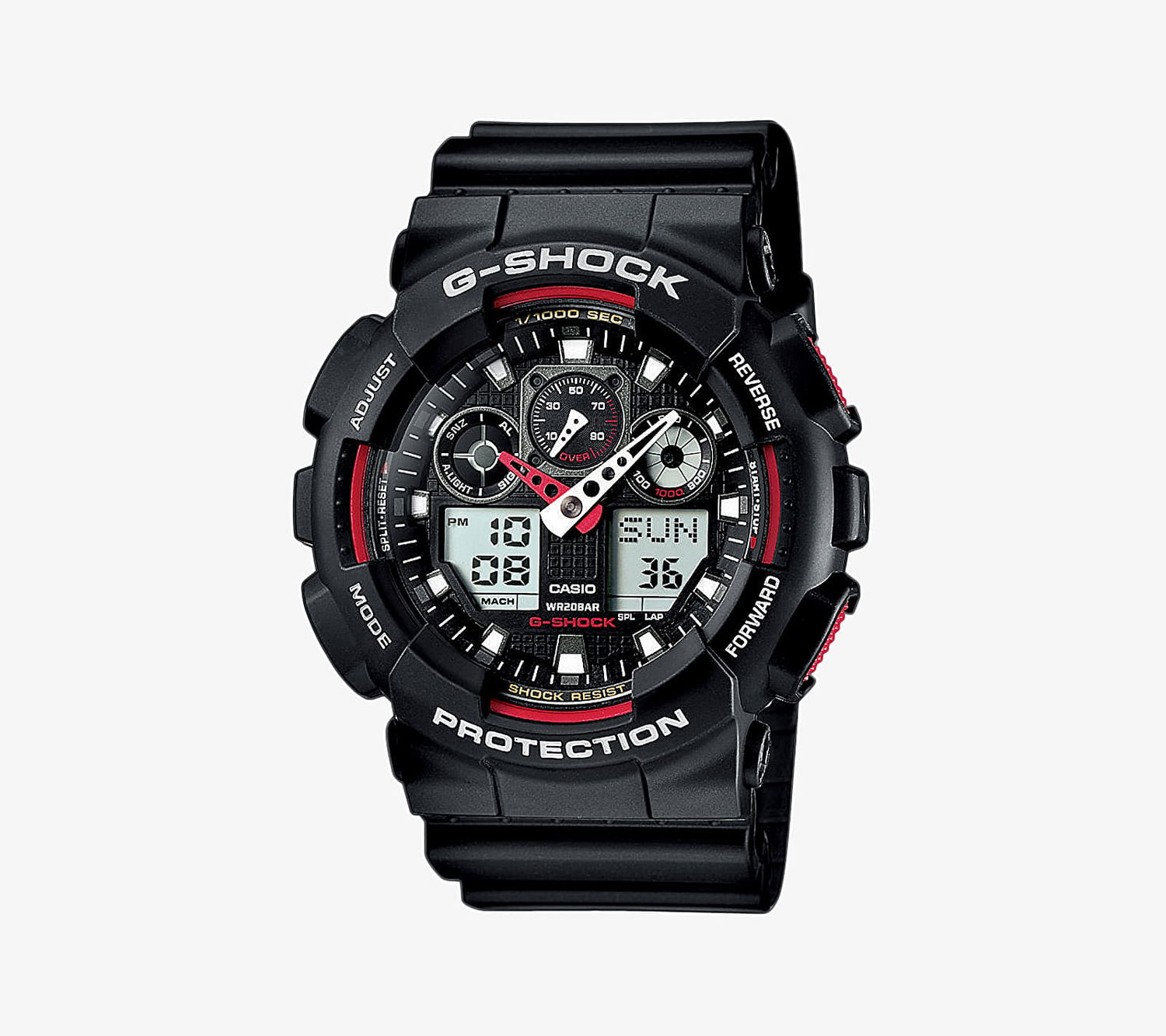 Ure CASIO G-Shock GA-100-1A4ER Črna | GA-100-1A4ER, 0