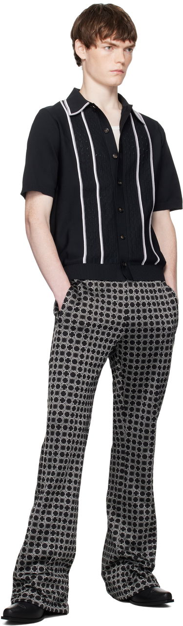 Trenirka AMIRI AMIRI MA Quad Flare Track Pants Črna | AMPATP1021, 3