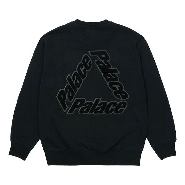 Pulover Palace Palace Alphabet Logo Sweatshirt Črna | P20CS006