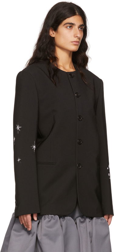 Jakna We11done We11done Polyester Buttoned Jacket Črna | WD-JK1-22-099-M-BK, 1