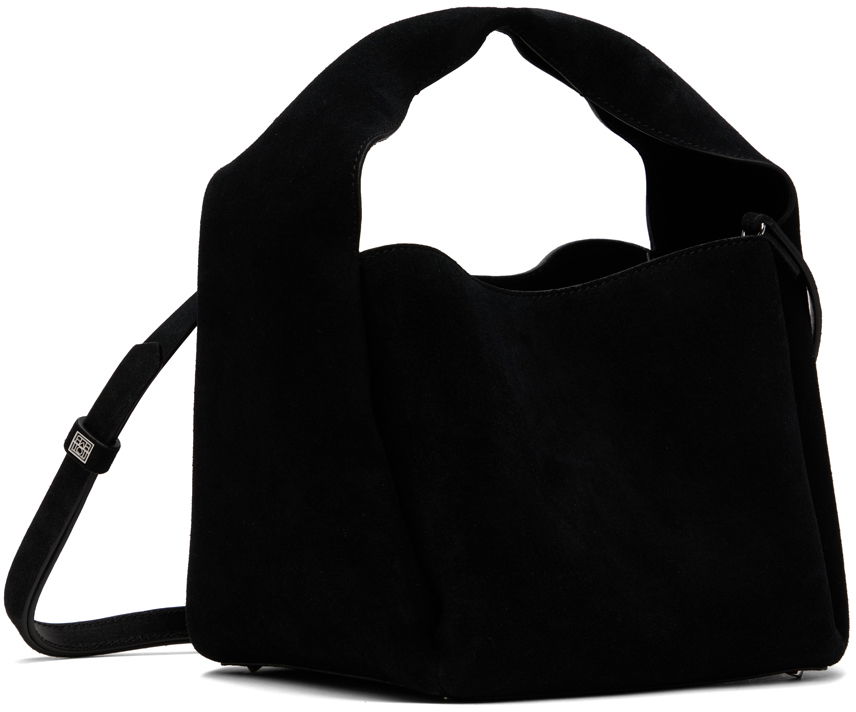 Torbica TOTEME Bucket Suede Shoulder Bag Črna | 241-WAL998-LE0050, 1