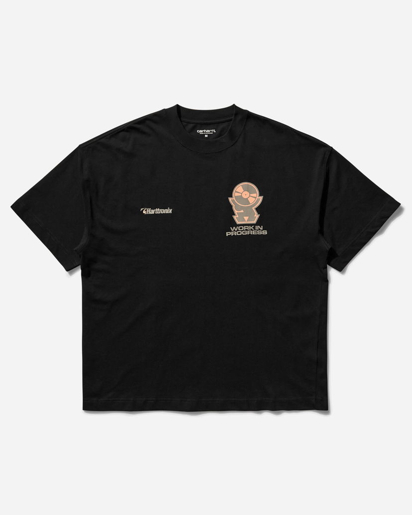 Majica Carhartt WIP Harttronix Black T-Shirt Črna | I034395 89XX