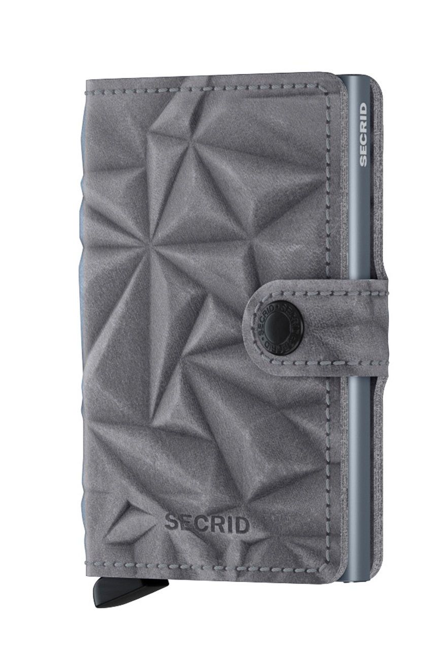 Denarnica Secrid Leather Wallet Siva | MPr.Stone, 1