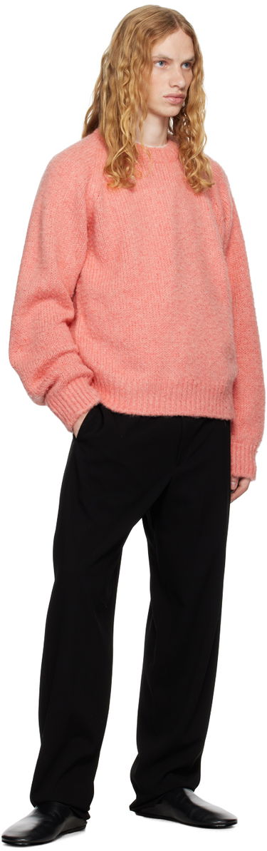 Pleteni pulover The Row The Row Bruno Knit Sweater Roza | 513-Y647, 3