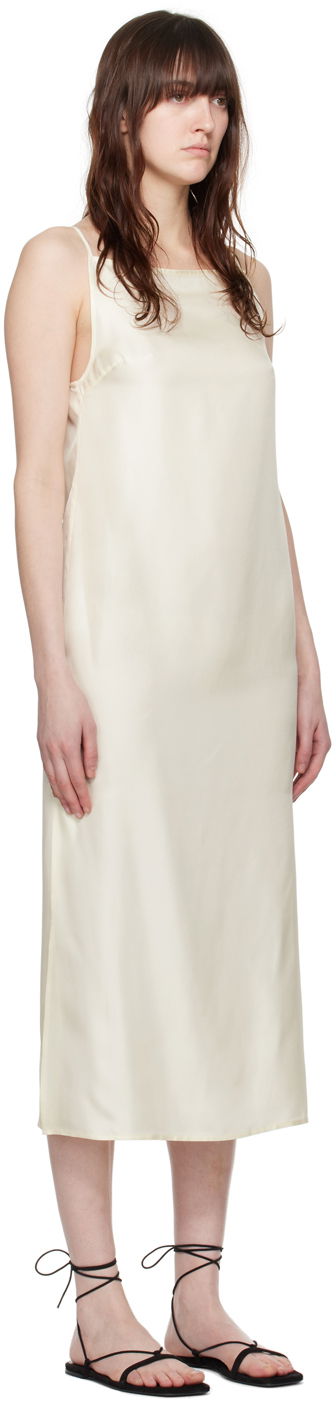 Obleke Loulou de Saison Loulou de Saison Sulum Midi Slip Dress Črna | SULUM, 4