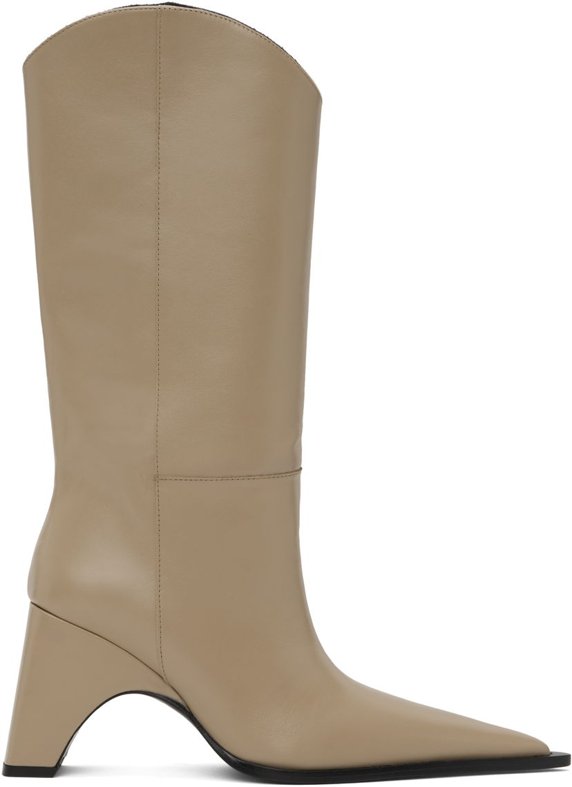 Oblačila Coperni Coperni Bridge Cowboy Boots Bež | COPSH16F6012