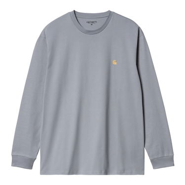 Majica Carhartt WIP L/S Chase T-Shirt "Mirror / Gold" Modra | I026392_1R2_XX, 5