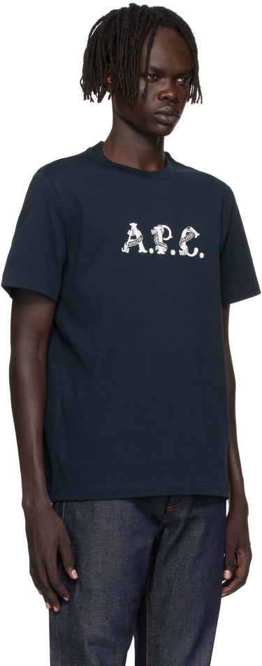 Majica A.P.C. A.P.C. Hugo T-Shirt Bela | COHGS-M26543, 4