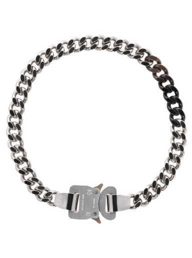 Ogrlica 1017 ALYX 9SM Exclusive Signature Buckle Necklace Siva | AXUJW0175OT01 MTY0002