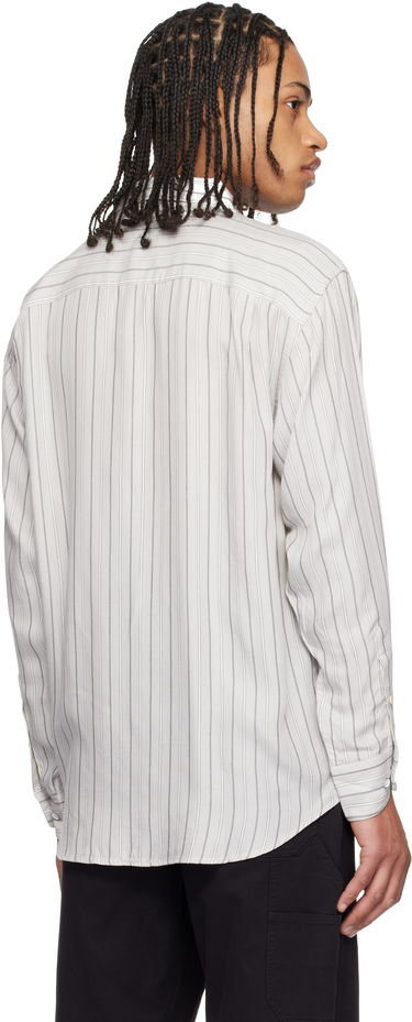 Srajce rag & bone rag & bone Matthew Striped Shirt Bela | MBW24HA006PKML, 2